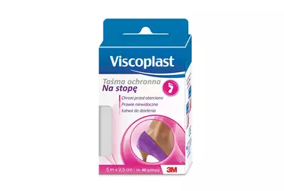 APTE. VISCOPLAST TAŚMA OCHRONNA NA STOPE 5M X2,5CM