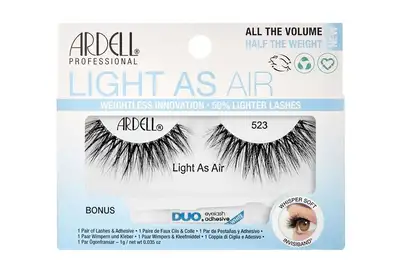 Ardell Light As Air Sztuczne rzęsy na pasku 523 Bardzo lekkie