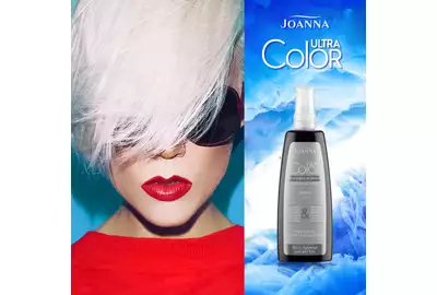 Joanna Ultra Color Płukanka srebrna do włosów w sprayu 150ml