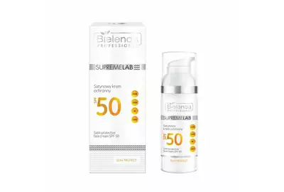 Bielenda Professional SupremeLAB Satynowy krem ochronny SPF 50 50ml