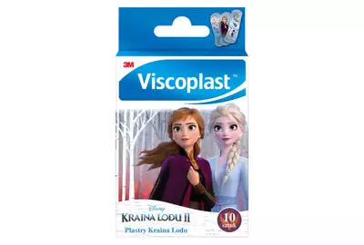 Viscoplast Kraina Lodu II Plastry dla dzieci - 10 sztuk