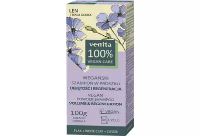 VENITA VEGAN SZAMPON W PROSZKU LEN 100g