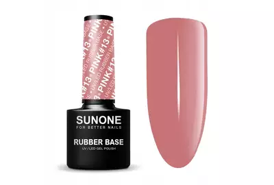 Sunone Rubber Base Baza kauczukowa UV/LED - #13 PINK 5g