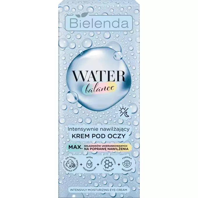 Bielenda Water Balance Intensywnie nawilżający krem pod oczy 15ml