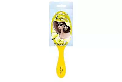 Top Choice Perfume Yellow Glow Szczotka do włosów perfumowana Owalna