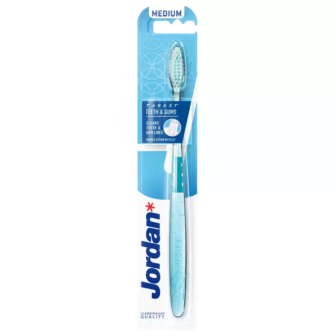 Jordan Target Teeth&amp;Gums Szczoteczka do zębów - MEDIUM
