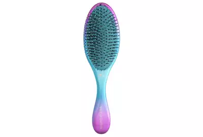 Olivia Garden Aurora Blue Szczotka do rozczesywania średnich i grubych włosów - niebiański róż