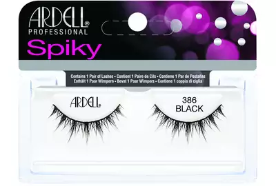 Ardell Spiky Sztuczne rzęsy na pasku - 386 BLACK