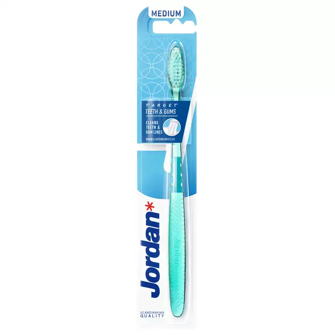 Jordan Target Teeth&amp;Gums Szczoteczka do zębów - MEDIUM