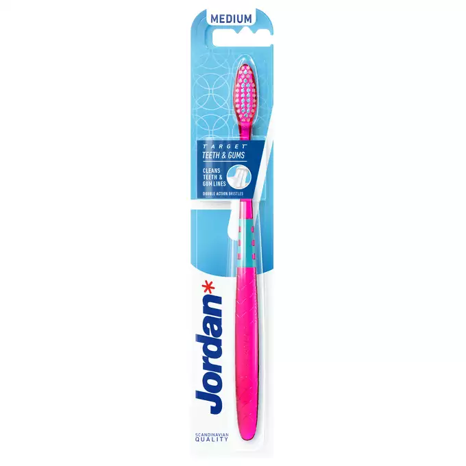 Jordan Target Teeth&amp;Gums Szczoteczka do zębów - MEDIUM