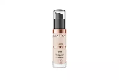 Claresa Liquid Perfection 2w1 Korektor i podkład kryjący 103 Cool Medium 34g
