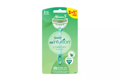 Wilkinson Xtreme 3 My Intuition Comfort Sensitive Maszynki do golenia dla kobiet - 4 sztuki