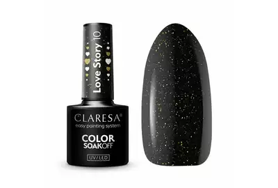 Claresa Lakier hybrydowy Love Story 10 Soak Off UV/LED 5g