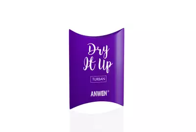 Anwen Wrap It Up Turban fioletowy