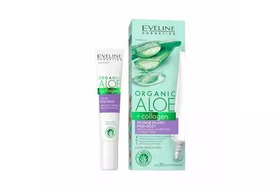 Eveline ORGANIC ALOE płatki p/oczy Redukuję Z 20ml