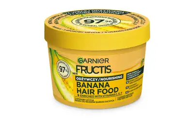 Garnier Fructis Banana Hair Food Odżywcza maska do włosów 400ml