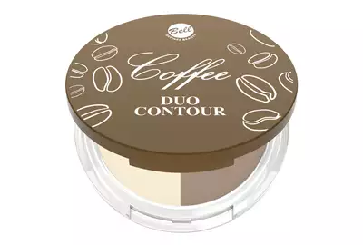 Bell Morning Espresso Coffee Duo Contour Zestaw do konturowania twarzy o zapachu kawy 9g