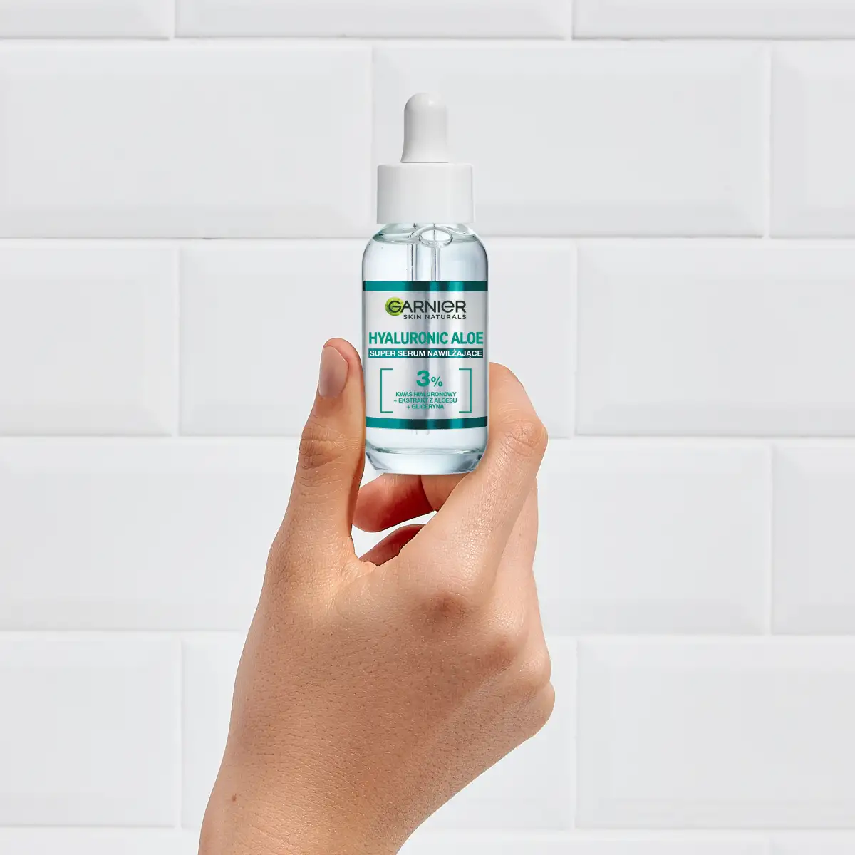 Garnier Hyaluronic Aloe Serum – 30 Ml, Mit 3% Hyaluronsäure & Aloe Vera