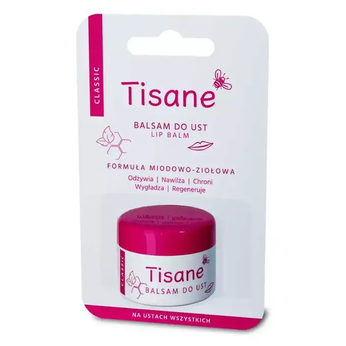 Tisane Lip Balm Balsam do ust miodowo-ziołowa formuła (słoiczek) 4.7g 