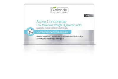 BIELENDA PRO MESO MED PROGRAM Aktywny koncentrat z niskocząsteczkowym kwasem hialuronowym 10x3ml