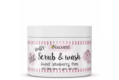 Nacomi Pianka peelingująco - myjąca Borówka 180g