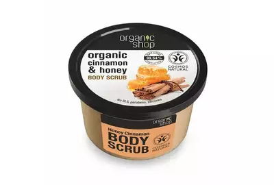 Organic Shop Body Scrub Peeling do ciała Miodowo - cynamonowy 250ml