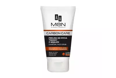 AA Men Carbon Care Peeling do mycia twarzy z węglem 150ml 