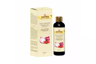 Sattva Olej do włosów czerwona cebula/hibisk 200ml