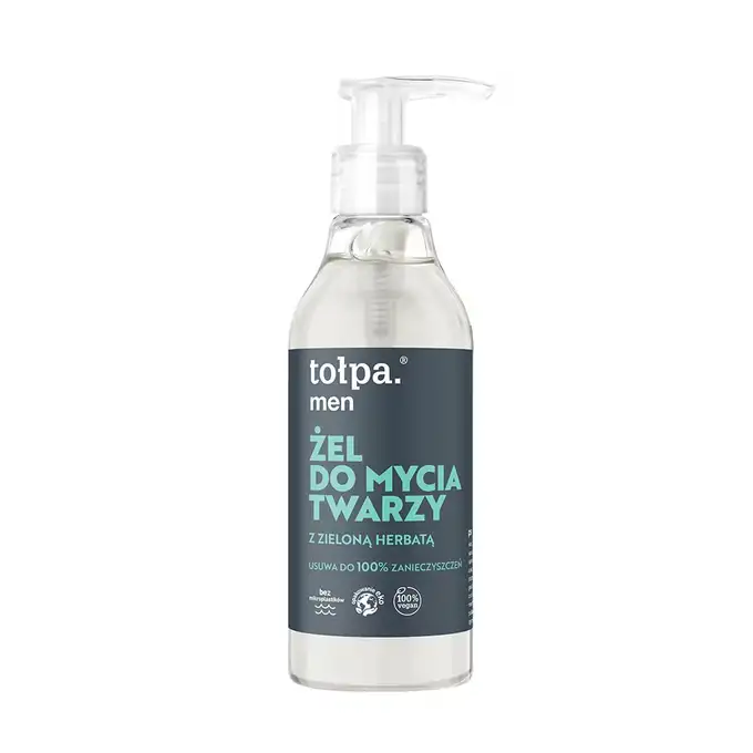 Tołpa MEN Żel do mycia twarzy Z. Herbata 195ml
