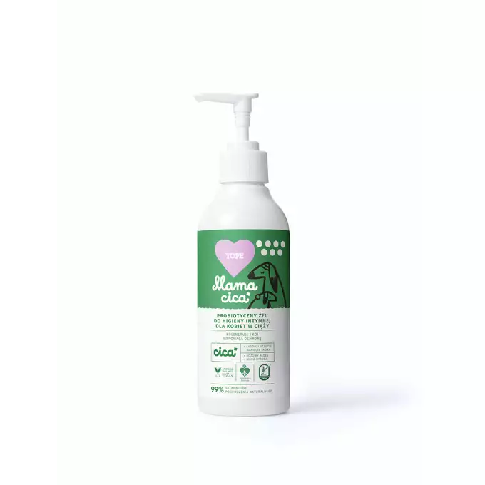 Yope Mama Cica Żel do higieny intymnej dla kobiet w ciąży 300ml Probiotyczny