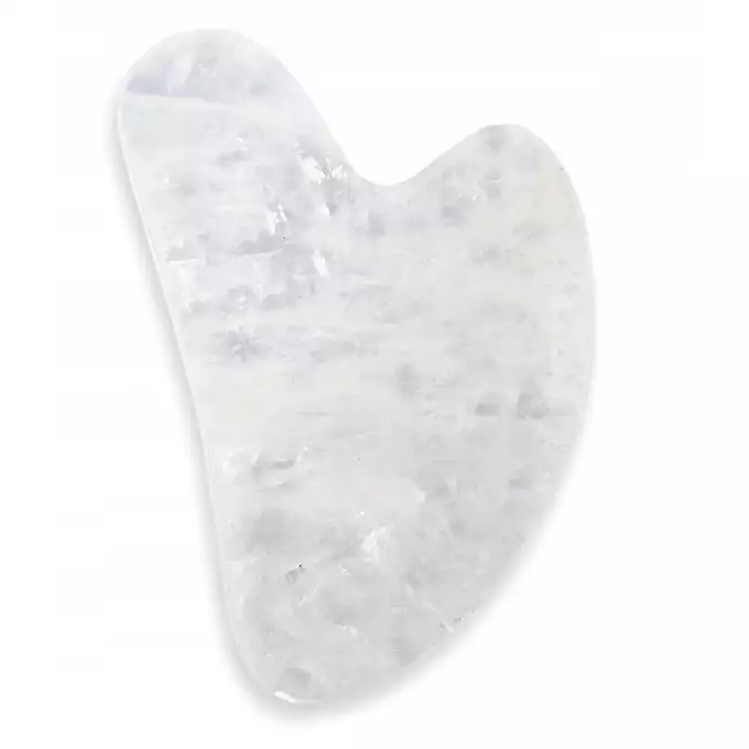 AK KAMIEŃ KWARCOWY GUA SHA BIAŁY