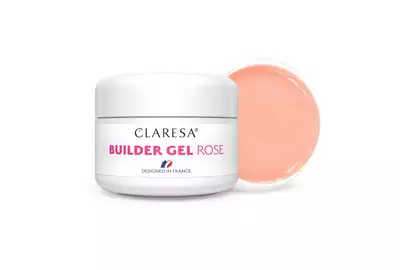 CLARESA BUILDER GEL Żel budujący UV/LED do paznokci - ROSE 25g