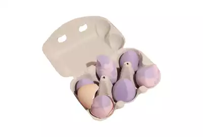 Boho Beauty Bohoblender Zestaw 6pak Lilac Rose 6x Gąbka do makijażu