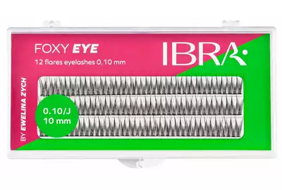 Ibra Foxy Eyes Sztuczne rzęsy kępki J0.10 10mm