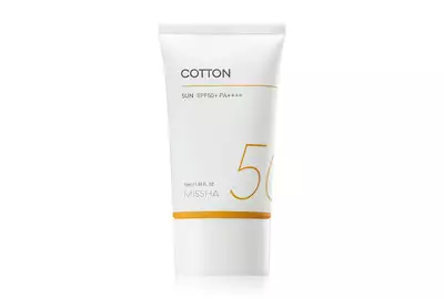 Missha All Around Safe Block Cotton Sun SPF50 PA++++ Krem do opalania 50ml