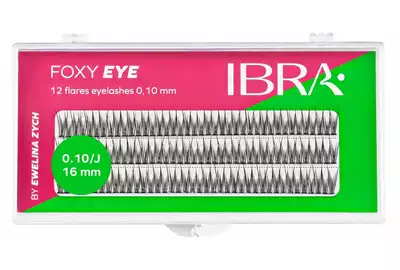Ibra Foxy Eyes by Ewelina Zych Sztuczne rzęsy kępki J0.10 16mm