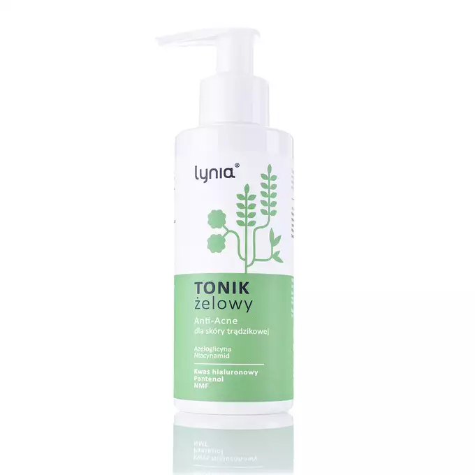 LYNIA Tonik żelowy Anti-Acne z azeloglicyną dla cery trądzikowej 150ml