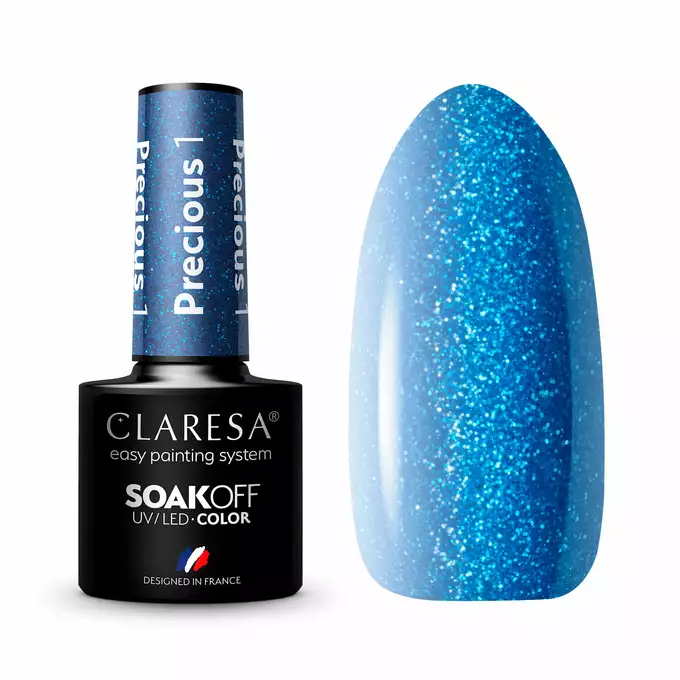 Claresa Lakier hybrydowy Precious 1 SoakOff UV/LED 5g