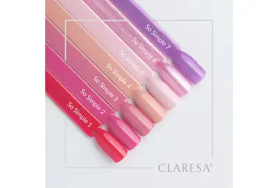 Claresa Lakier hybrydowy So Simple 5 SoakOff UV/LED 5g
