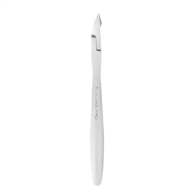 STALEKS PRO Expert Nagelhautzange – 5 Mm Halbe Backe, Aus Edelstahl, Manuell Geschärft