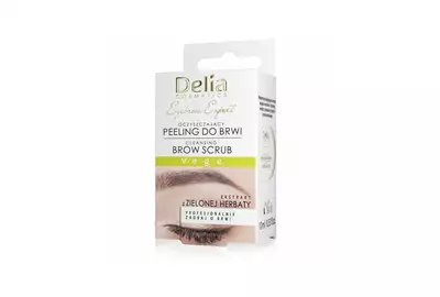 Delia Brow Scrub Oczyszczający peeling do brwi 10ml