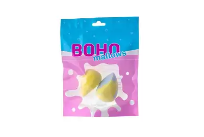 Boho Beauty Bohomallows 2pak Lemon Sugar + Cut 243 2x Gąbka do makijażu Blender Zestaw