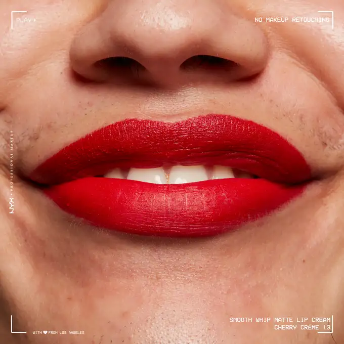 Nyx Smooth Whip Pomadka w płynie 13 Cherry Creme 4ml