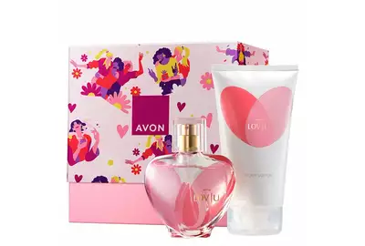 PERF.AVON W LOV U Zestaw prezentowy 50ml + 150ml