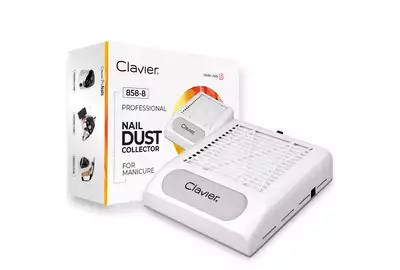 Clavier 858-8 Pochłaniacz pyły kasetowy do manicure 80W - white