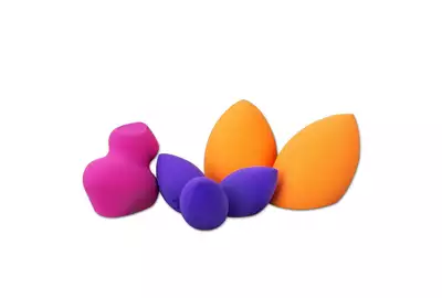 REAL TECHNIQUES 6 MIRACLE SPONGES Zestaw gąbeczek do makijażu - 6 sztuk