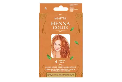 Venita Henna Color Ziołowa odżywka koloryzująca z henną do włosów - 4 Henna 25g