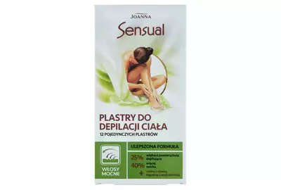JOANNA  SENSUAL PLASTRY DO DEPILACJI CIAŁA* MOCNE