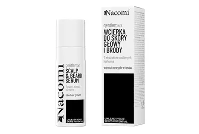 Nacomi Gentleman Wcierka do skóry głowy i brody - Wzrost nowych włosów 100ml