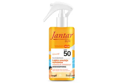 Farmona Jantar Sun Bursztynowa lekka emulsja ochronna SPF50 wodoodporna 150ml